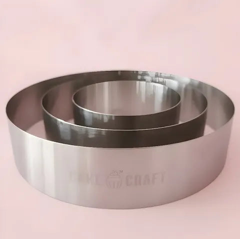 Medium Cake Ring Cutter Set 3pce