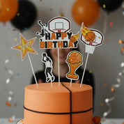 Basketball Topper Set 6 pce