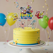 Spongebob Topper Set 6 pce