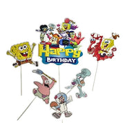 Spongebob Topper Set 6 pce