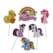 My Little Pony Topper Set 6 pce
