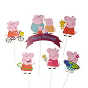 Peppa Pig Topper Set 6 pce