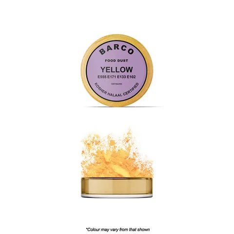 Yellow Lustre Dust 10ml