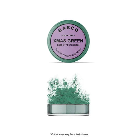 Christmas Green Lustre Dust 10ml
