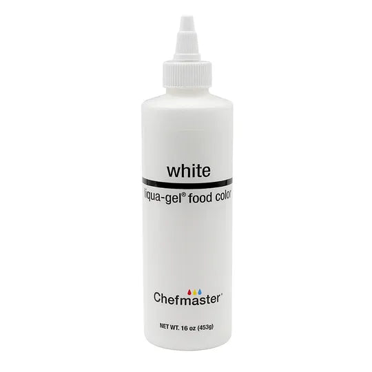 Chefmaster WHITENER liqua-gel 16oz