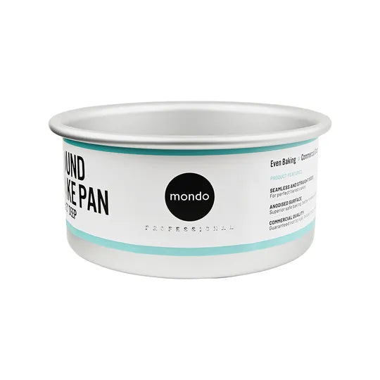 Round 6 Inch x 3 Inch high Pro Deep Cake Tin