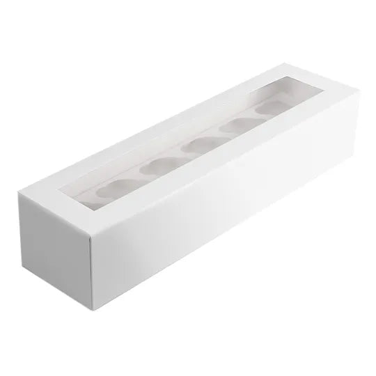 Mondo Long Cupcake Box holds 12