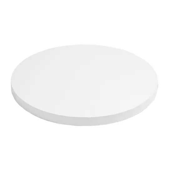 Round 12 inch White 12mm Cake Board