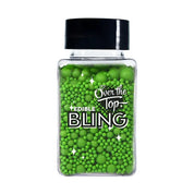 Bling Leaf Green Sprinkles Medley 70g