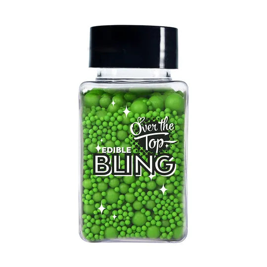Bling Leaf Green Sprinkles Medley 70g