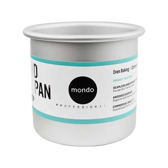 Round 4 Inch x 4 Inch High Pro Deep Cake Tin