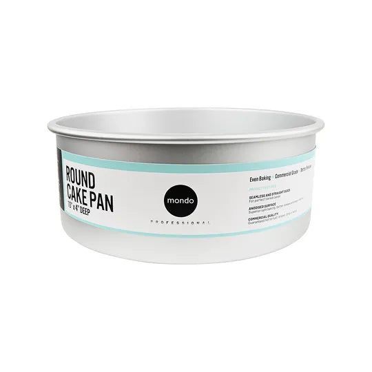 Round 10 Inch x 4 Inch High Pro Deep Cake Tin