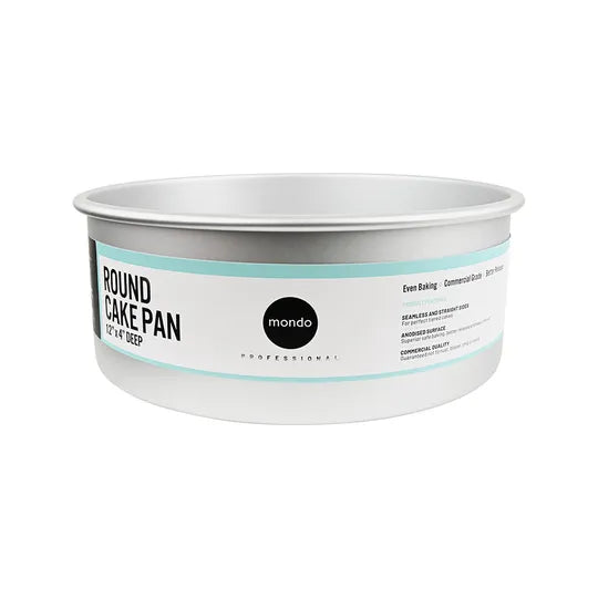 Round 12 Inch x 4 Inch High Pro Deep Cake Tin