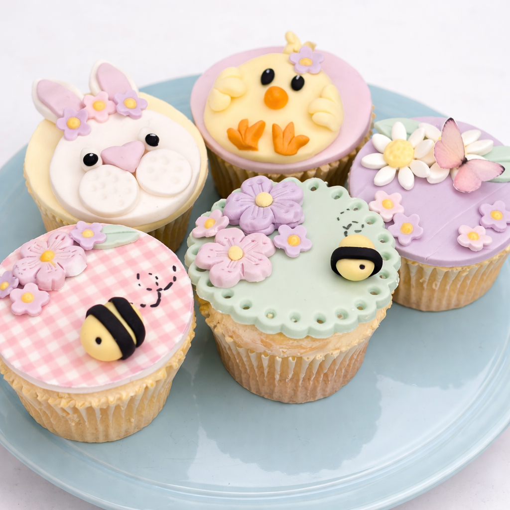 Spring Easter Kids Cupcakes