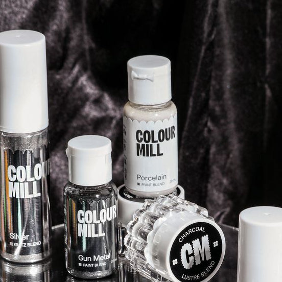 Metallic Paint Blend Porcelain