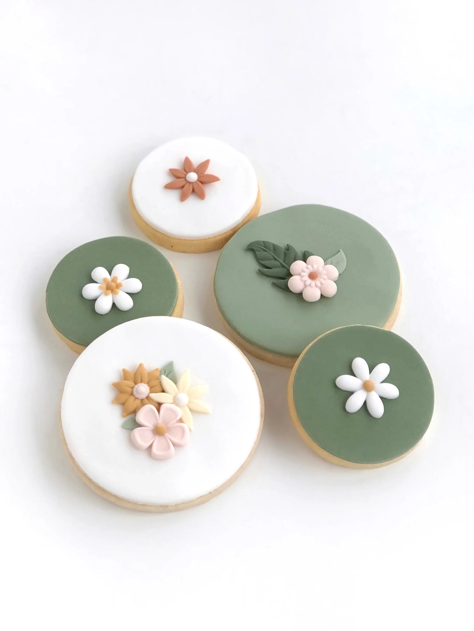 Flowers Assorted silicone mould by Little Bikkie