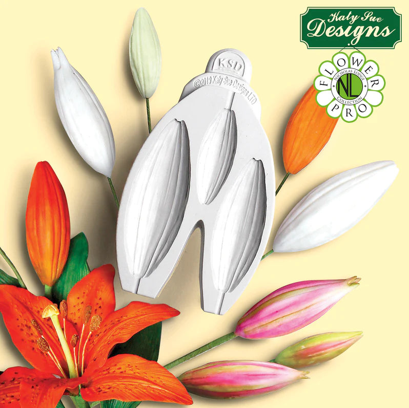 Flower Pro Lily Buds Silicone Mould