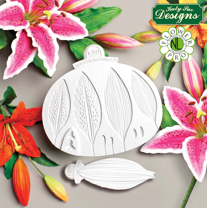 Flower Pro Lily Silicone Mould & Veiner