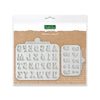 Katy Sue Fun Font Alphabet and Numbers Silicone Mould Set of 2