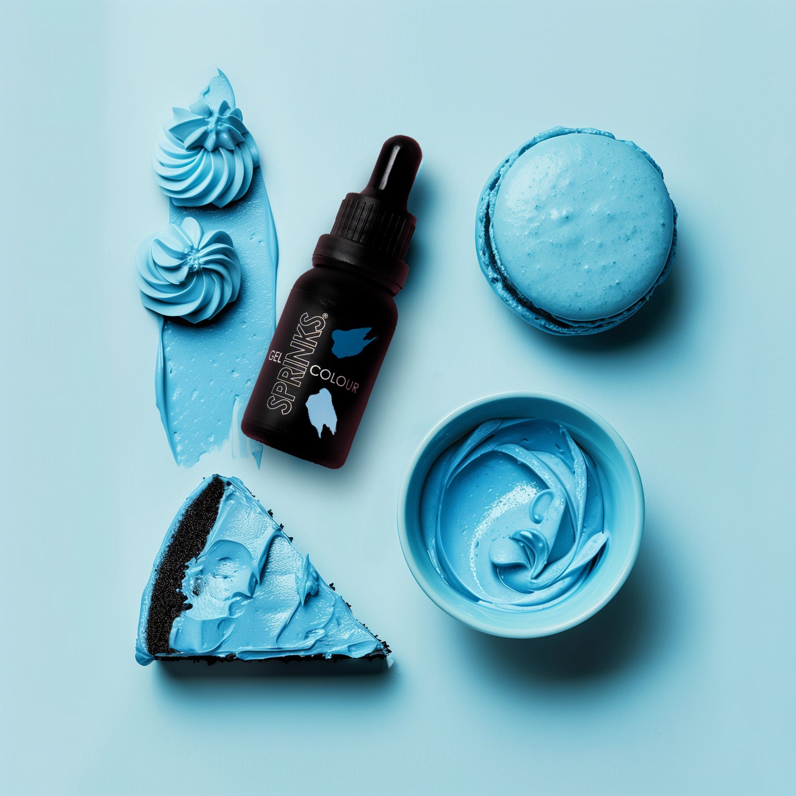 SPRINKS GEL COLOUR BLUE - Cake Decorating Central