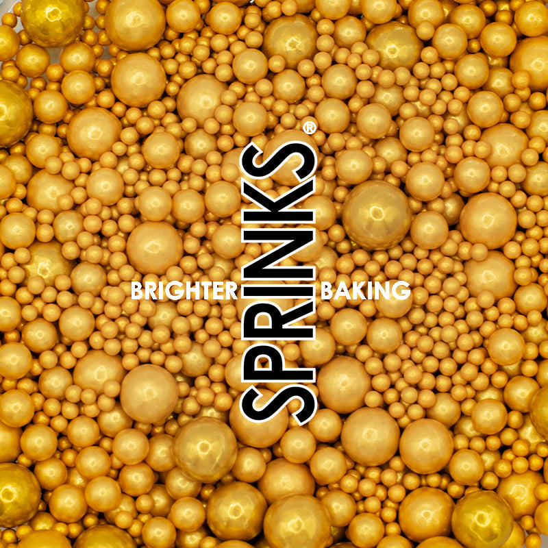 Bubble Bubble Gold Sprinkles 500g