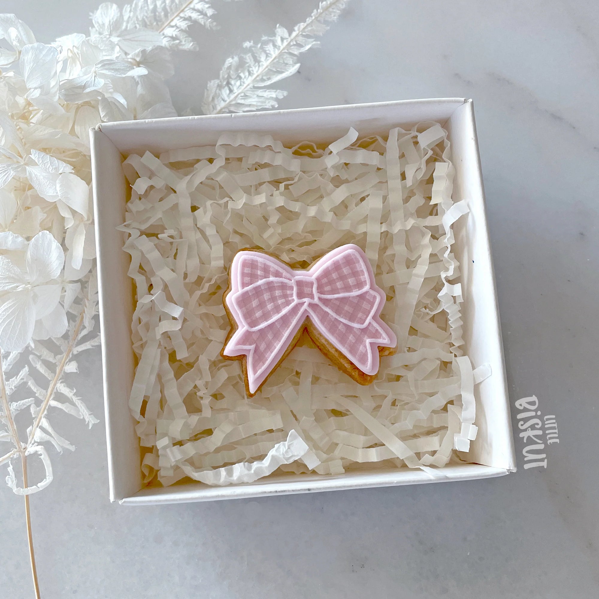 Gingham Bow Cutter & Debosser Set