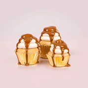 Gold Baking Cups Large 100 Pack