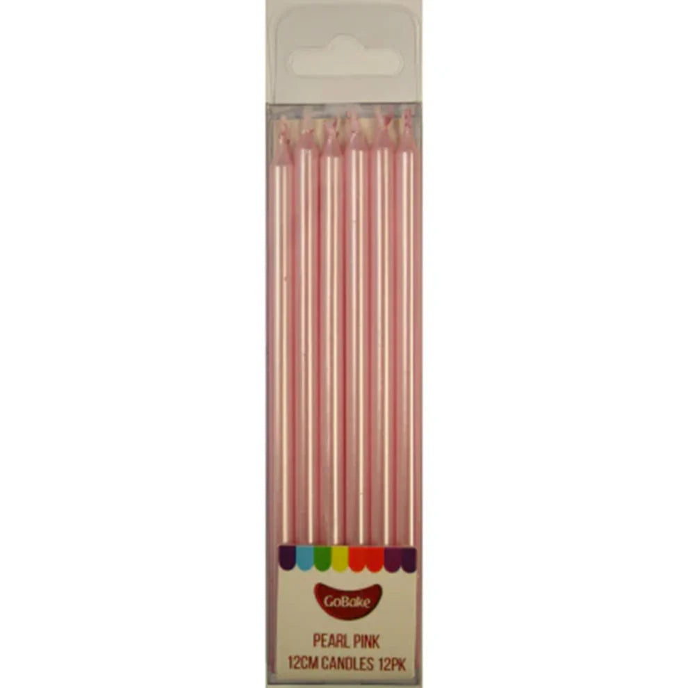 Gobake Pearl Pink Candles