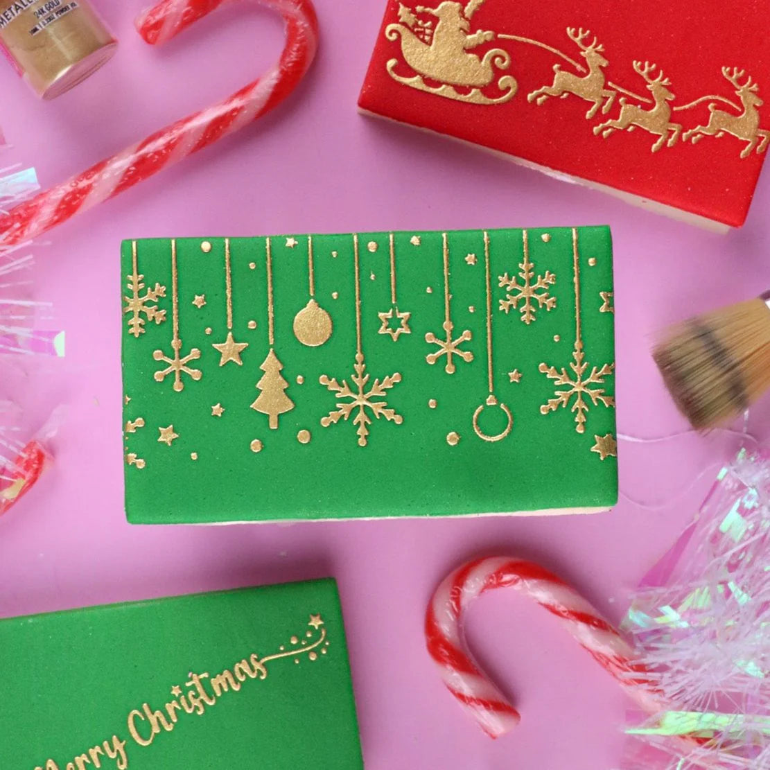 Hanging Christmas Sweet Stencil