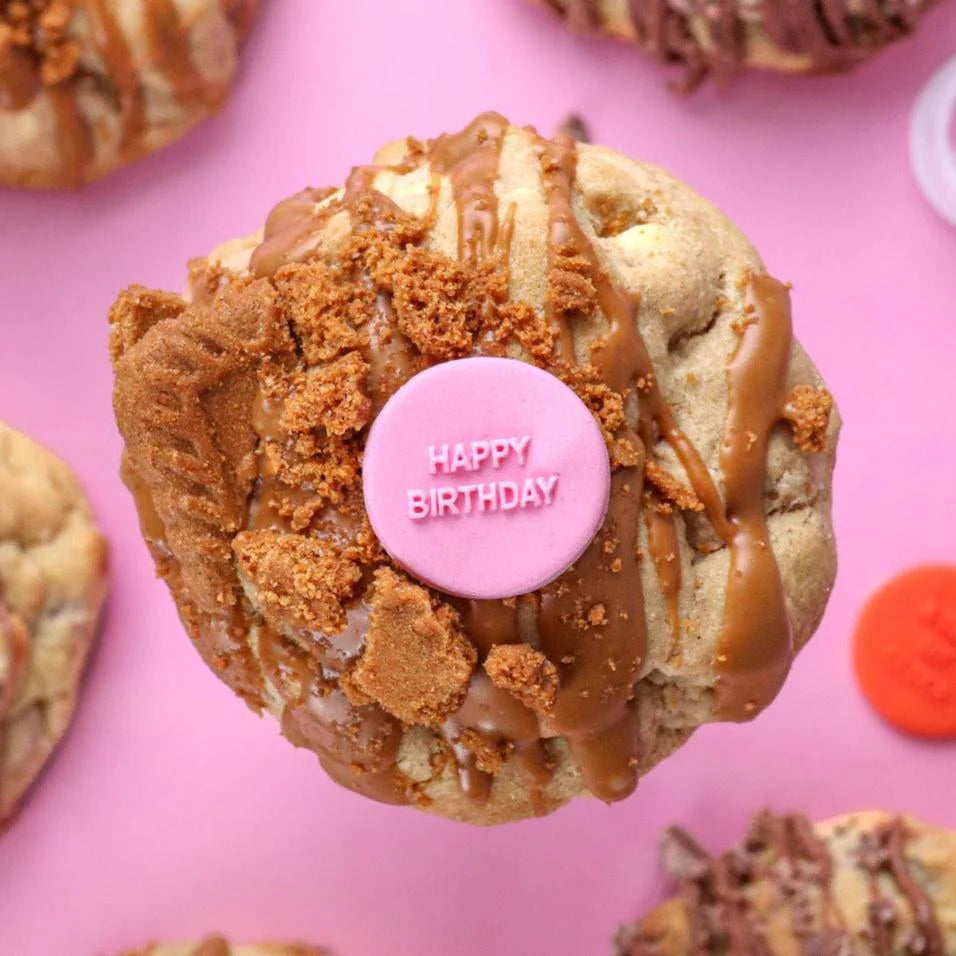 Happy Birthday Mini Message Debosser