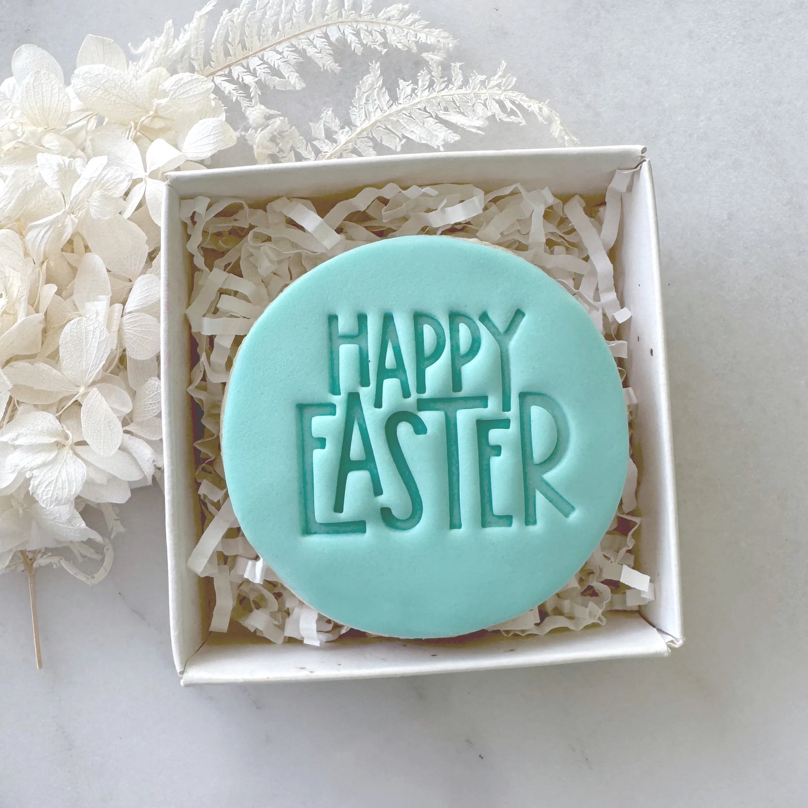 Happy Easter Caps Embosser 40mm