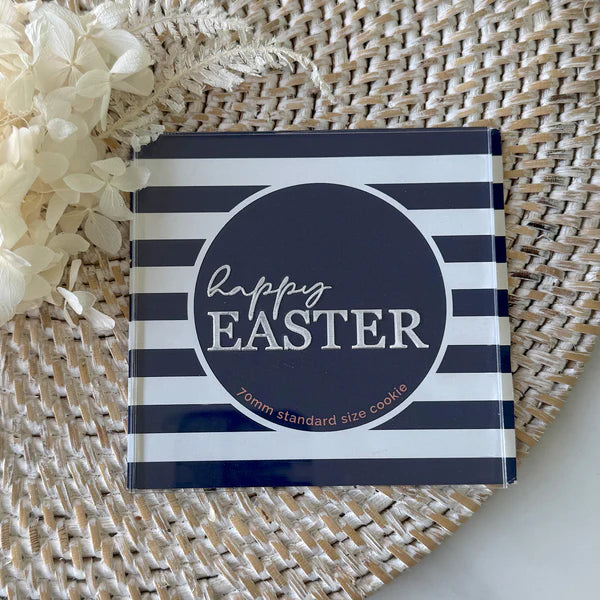 Happy Easter Cursive Debosser