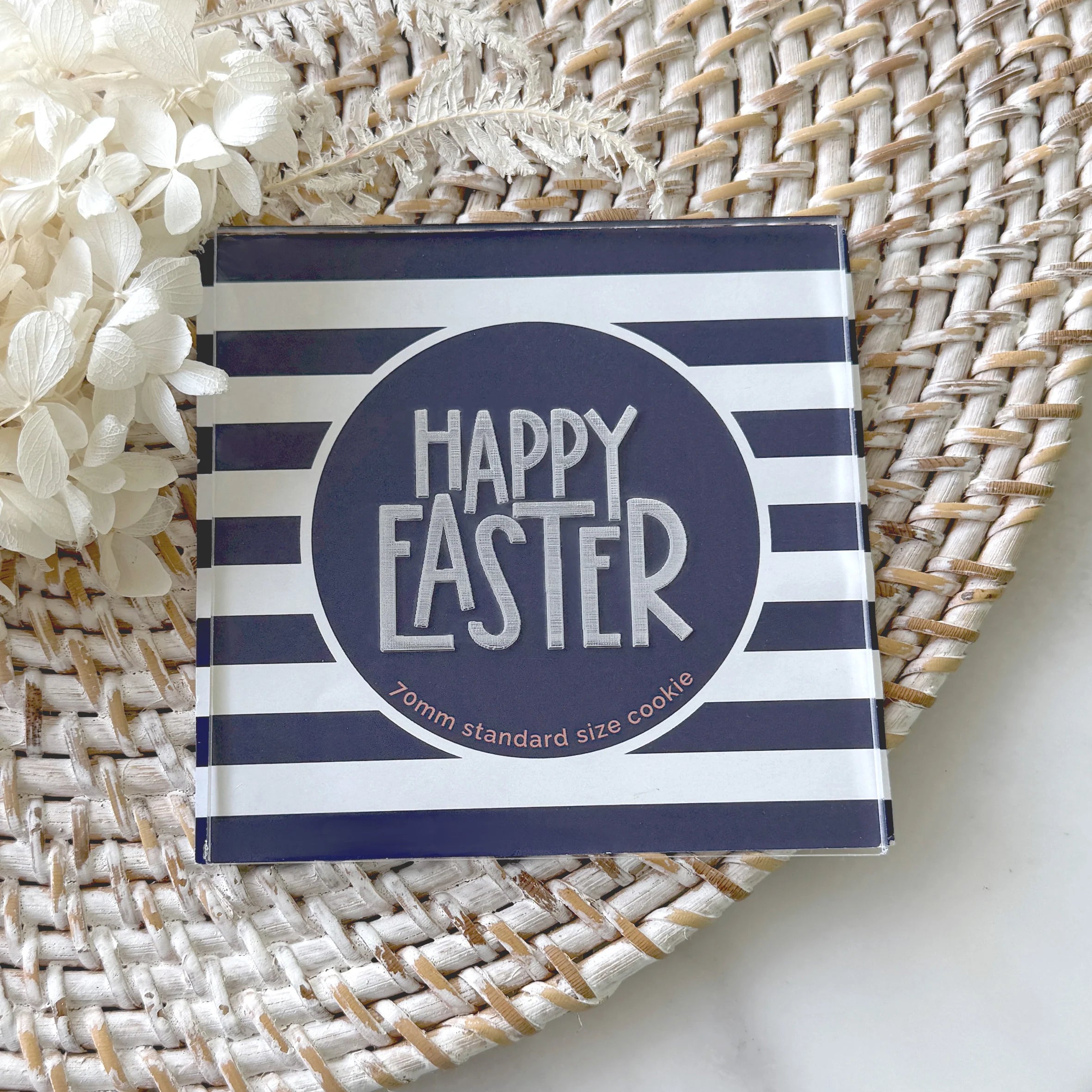 Happy Easter Caps Debosser