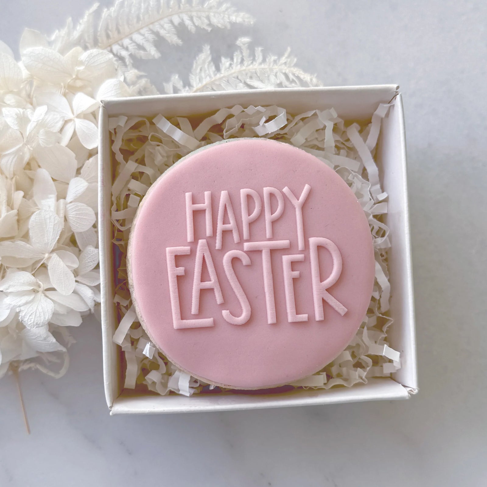 Happy Easter Caps Debosser