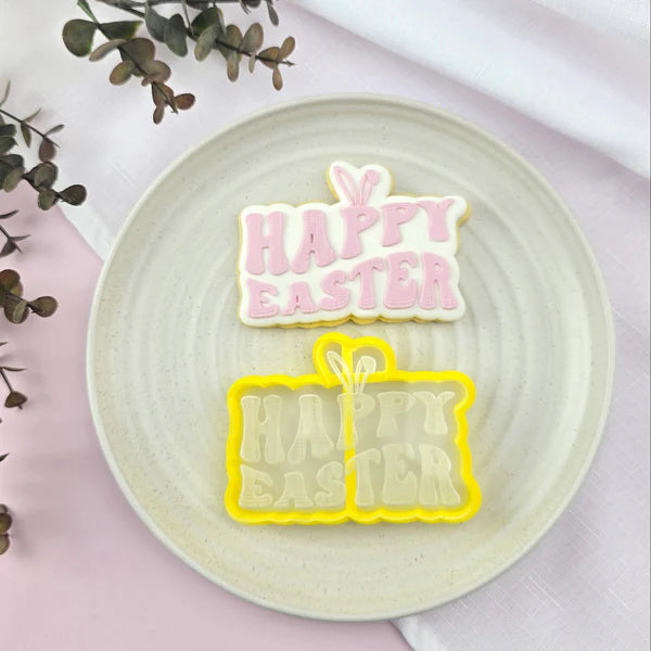 Happy Easter Cutter & Debosser Set