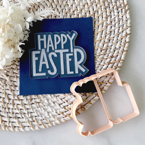 Happy Easter Text and Cutter Set