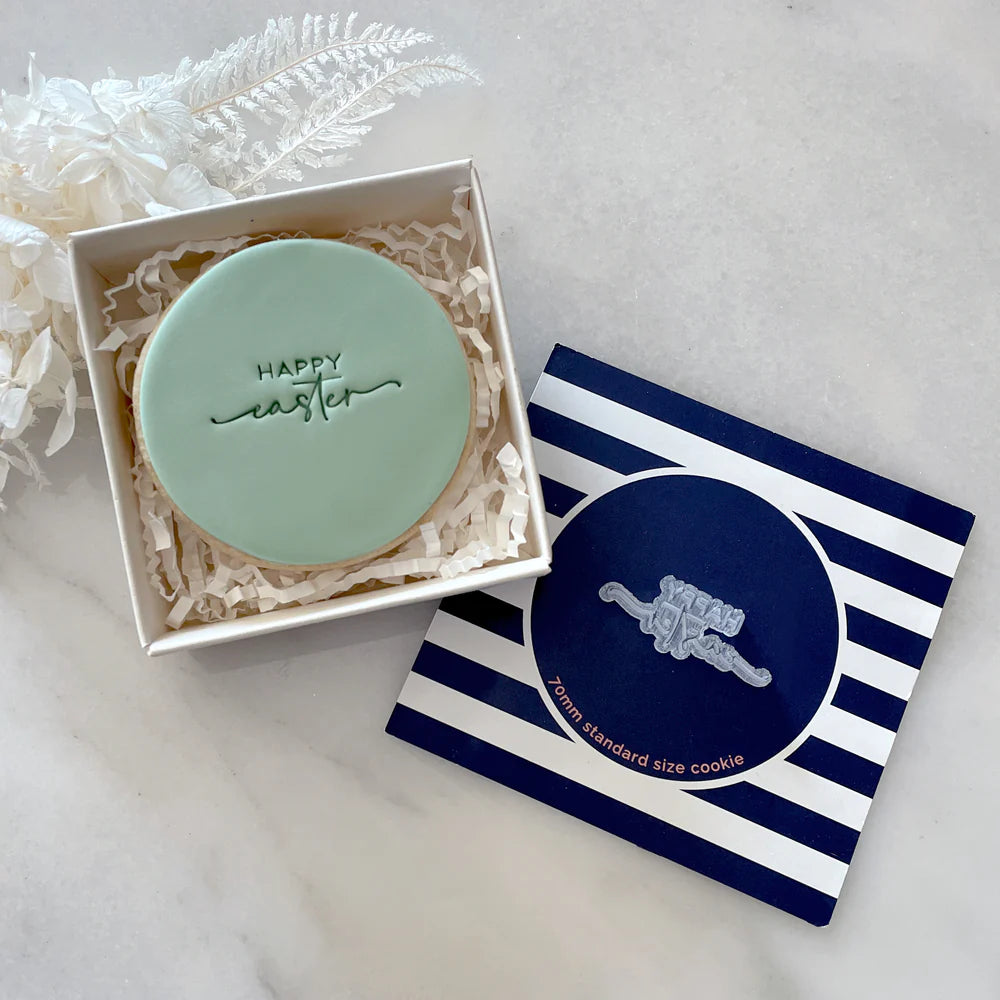 Happy Easter Tiny Text Stamp