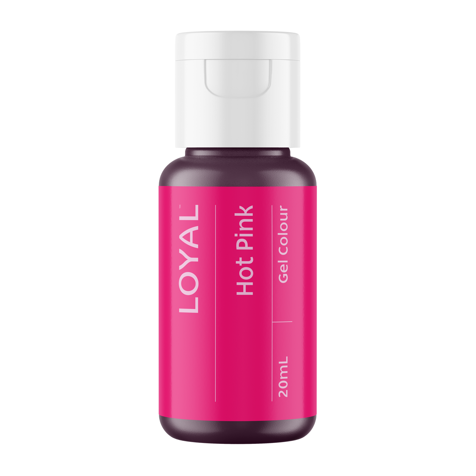 LOYAL COLOUR GEL HOT PINK 20ML