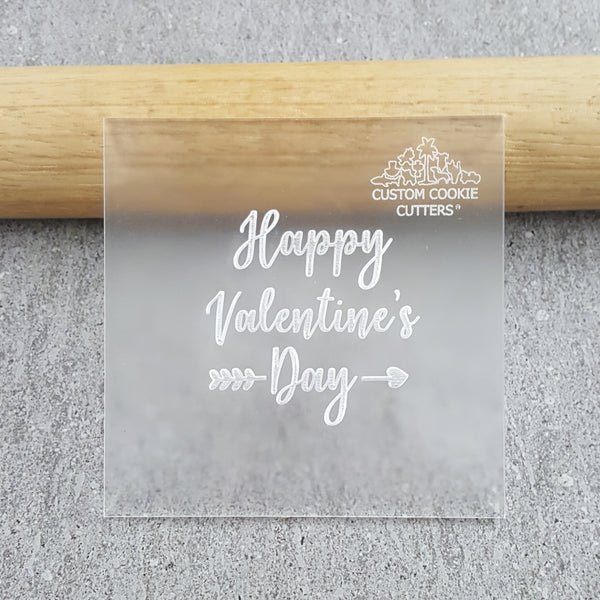 Happy Valentines Day Debosser