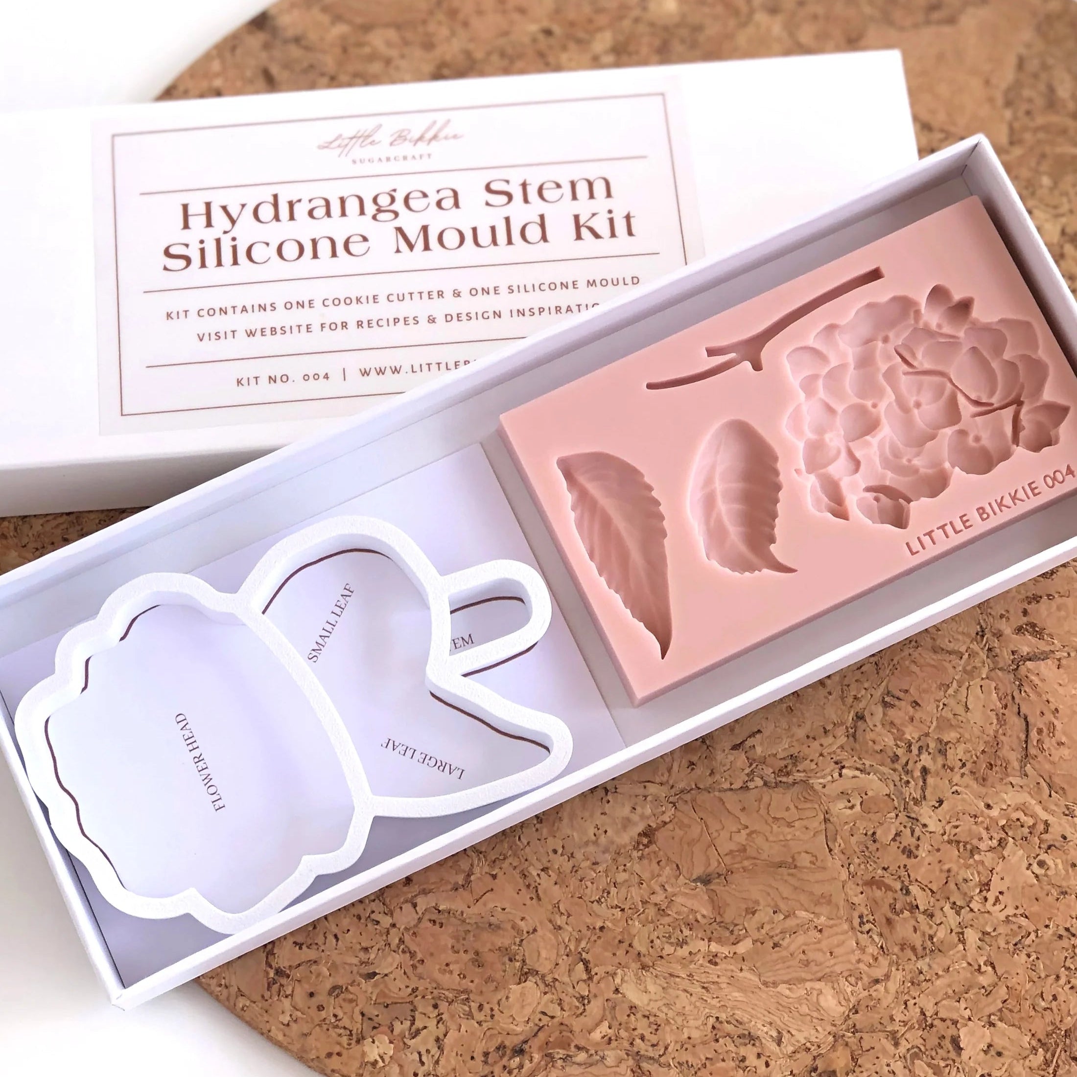 Hydrangea Silicone Mould + Cutter Set