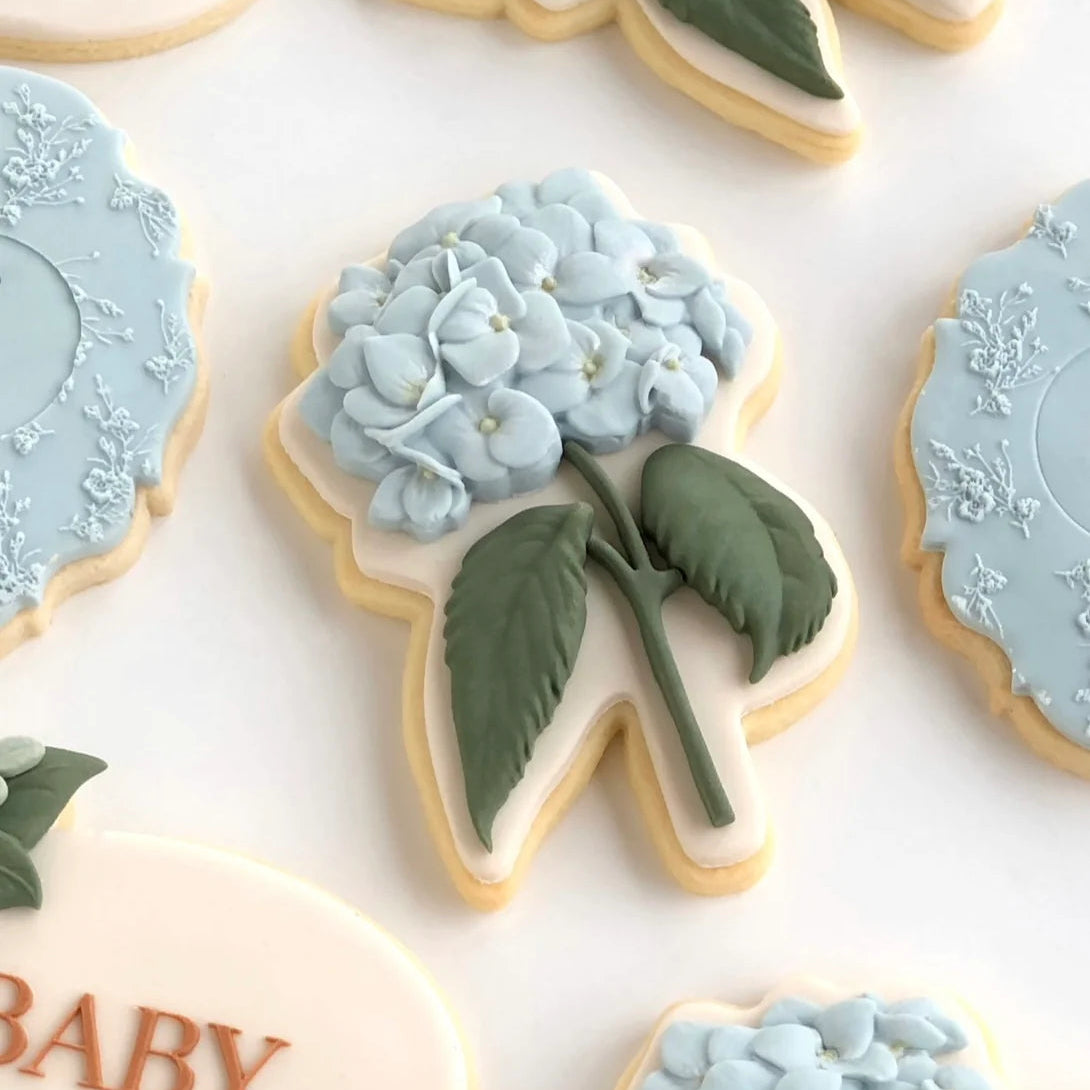 Hydrangea Silicone Mould + Cutter Set