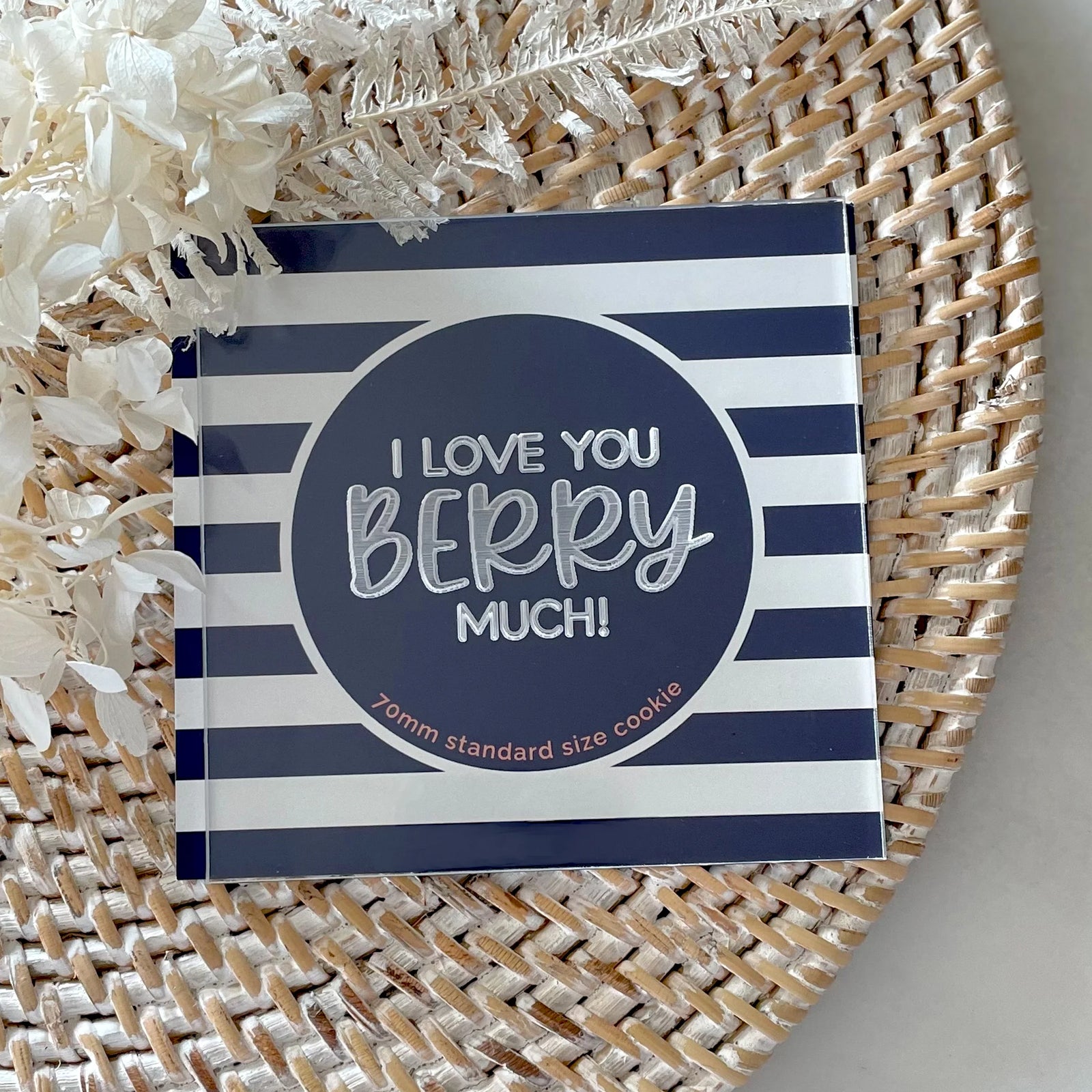 Love You Berry Much Debosser