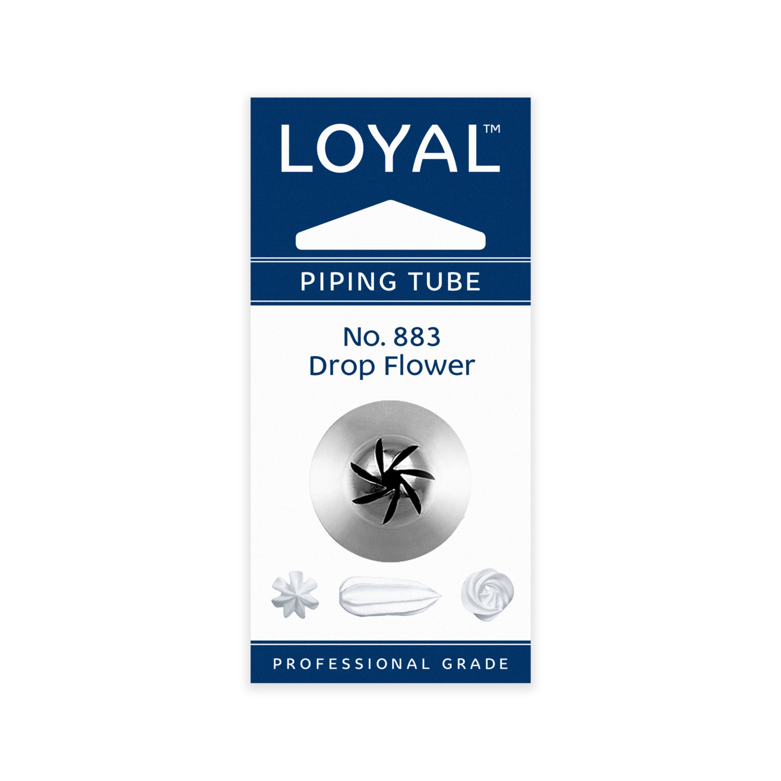 Piping Tip 883 Drop Flower Medium S/S
