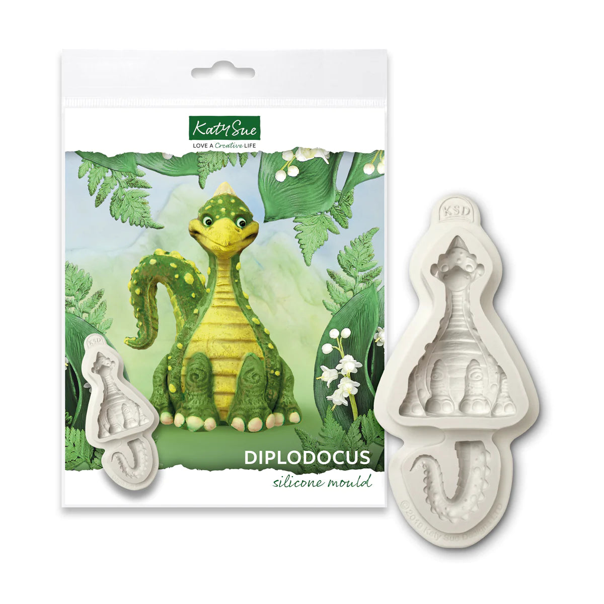Katy Sue Diplodocus Silicone Mould
