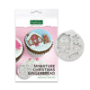 Katy Sue Miniature Christmas Gingerbread Silicone Mould
