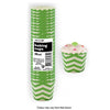 CHEVRON BAKING CUPS LIME GREEN PK 25