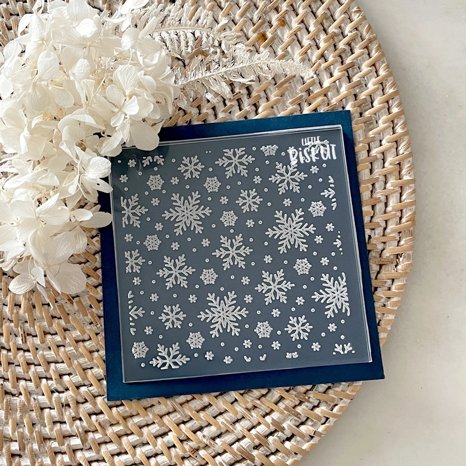 Snowflake Pattern Debosser