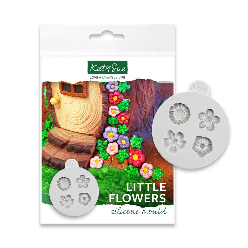 Katy Sue Little Flowers Silicone Mould