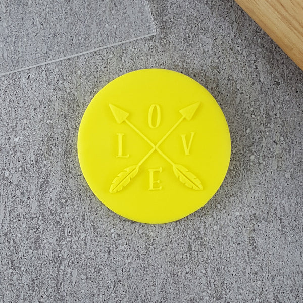 Love With Arrows Debosser