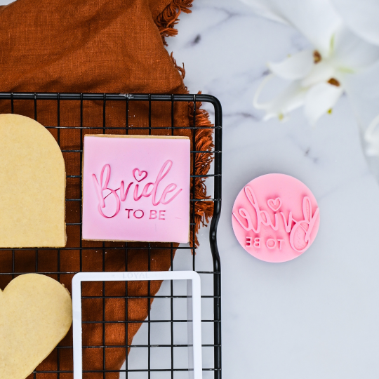 Bride to Be Cookie Embosser